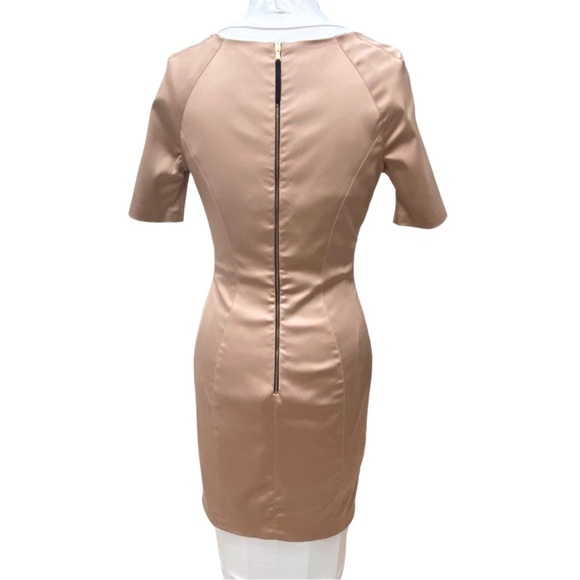 Dolce & Gabbana stretch satin dress size 6 short sleeve Marilyn Monroe style - Picture 7 of 10